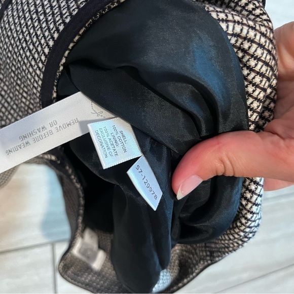 Ann Taylor Womens New With Tags Black & White Work Skirt Size 4 - Picture 6 of 6